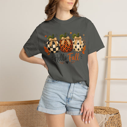 Hello Fall Pumpkin T-Shirt