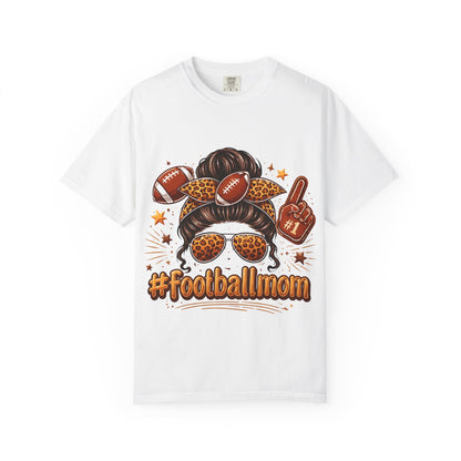 Football Mom T-Shirt — #FootballMom Graphic Tee for Game Day