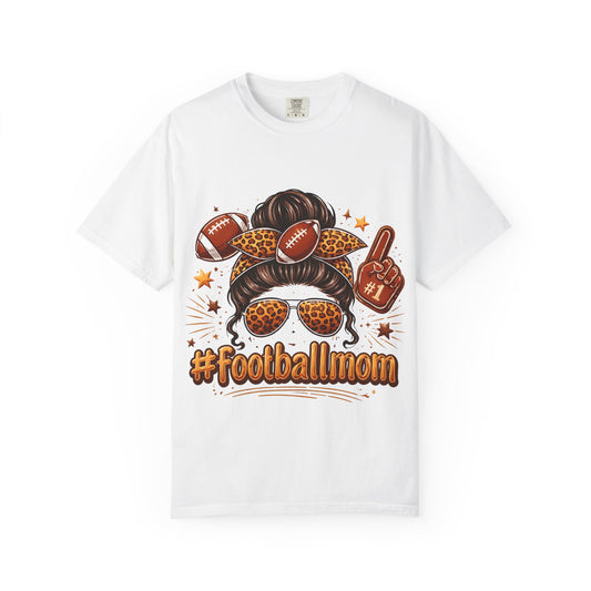Football Mom T-Shirt — #FootballMom Graphic Tee for Game Day
