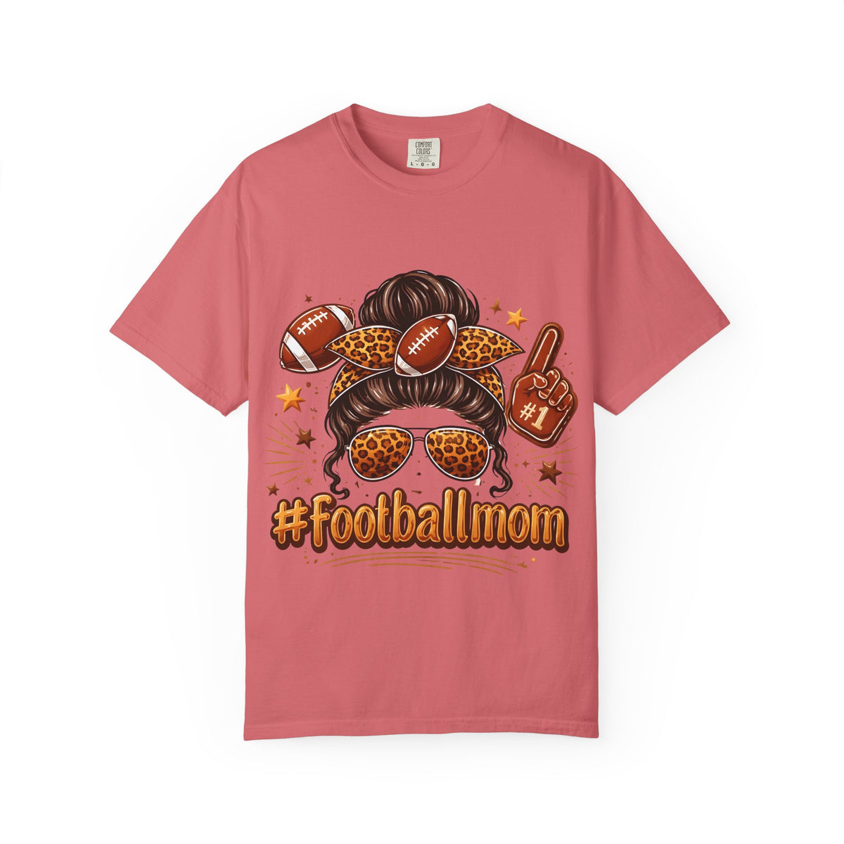 Football Mom T-Shirt — #FootballMom Graphic Tee for Game Day