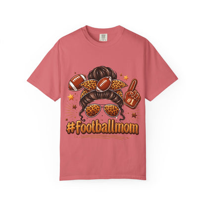 Football Mom T-Shirt — #FootballMom Graphic Tee for Game Day