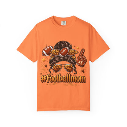 Football Mom T-Shirt — #FootballMom Graphic Tee for Game Day