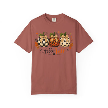 Hello Fall Pumpkin T-Shirt