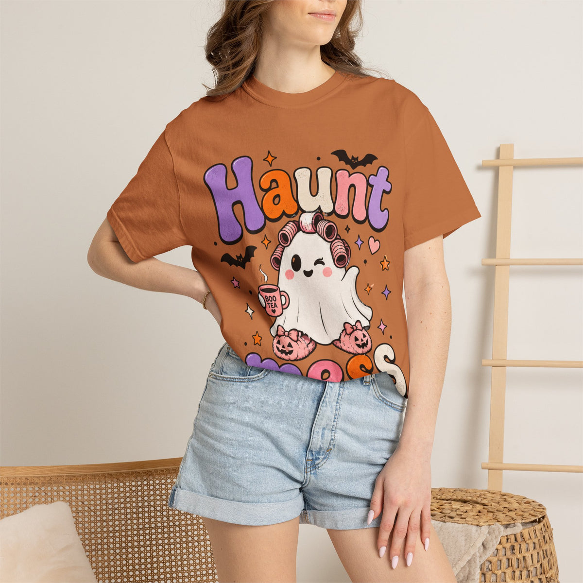 Haunt Mess Halloween T‑Shirt