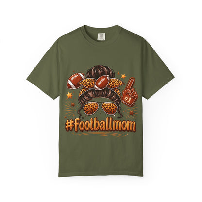 Football Mom T-Shirt — #FootballMom Graphic Tee for Game Day