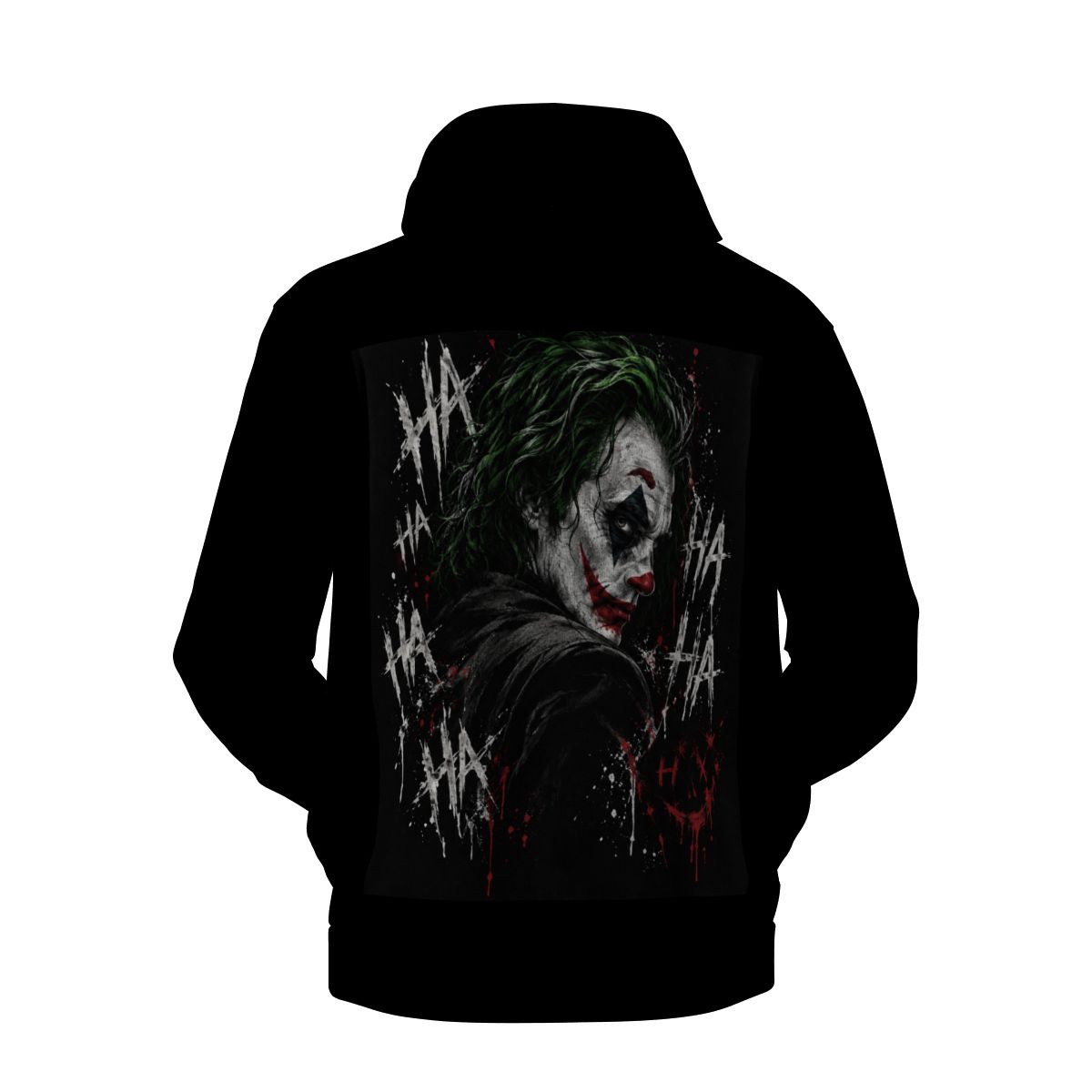 Mens Hoodie with Pockets Customized Services Joker Harley Joker Harley Joker