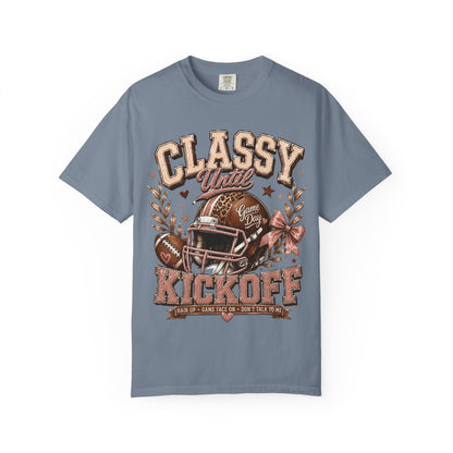 Classy Kickoff Football T-Shirt