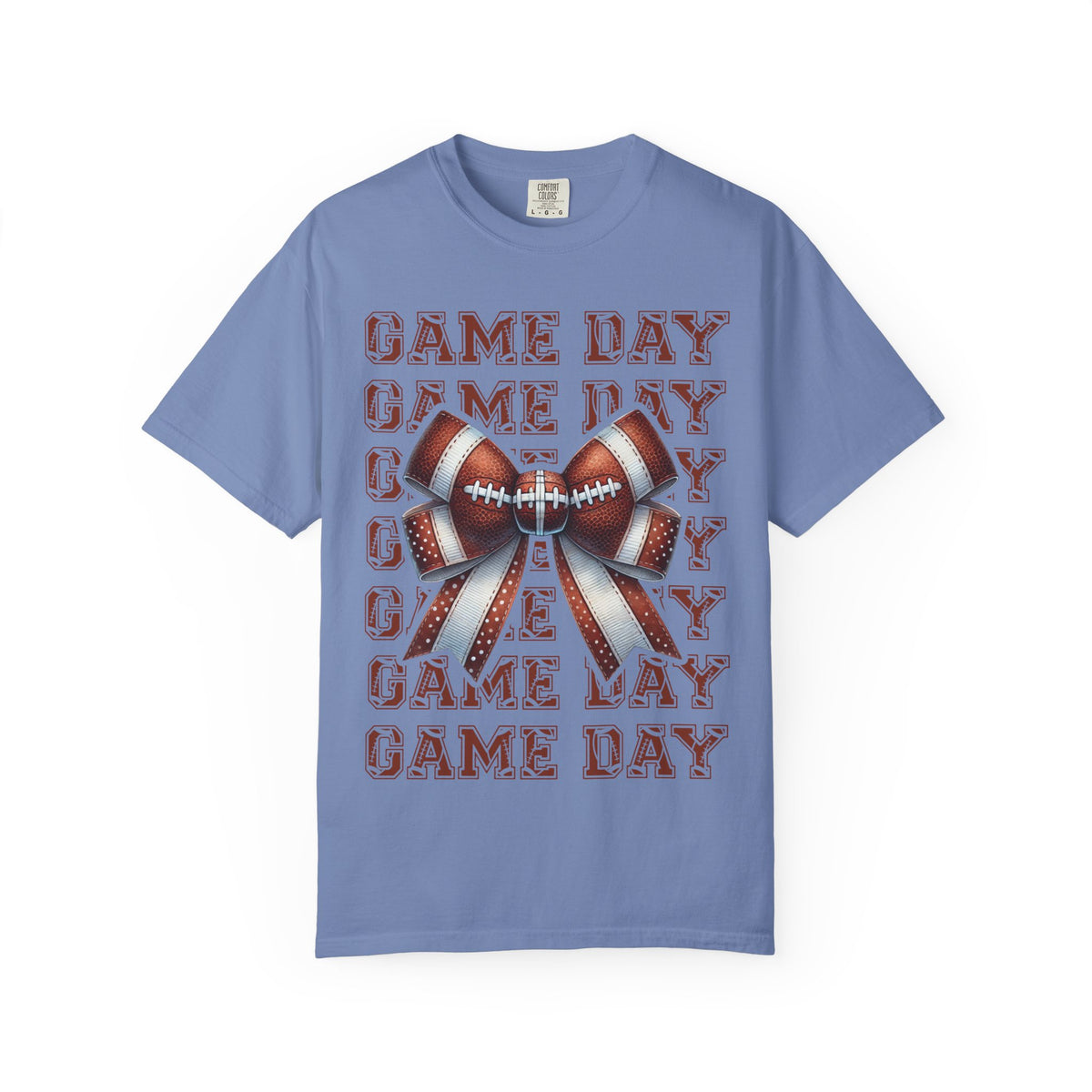 Game Day Football Bow T-Shirt