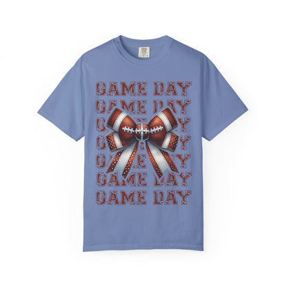 Game Day Football Bow T-Shirt