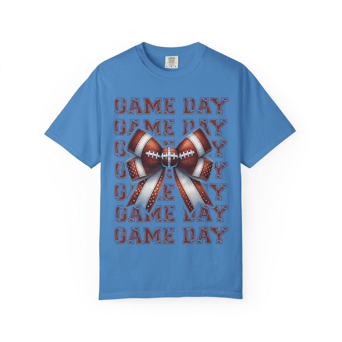 Game Day Football Bow T-Shirt
