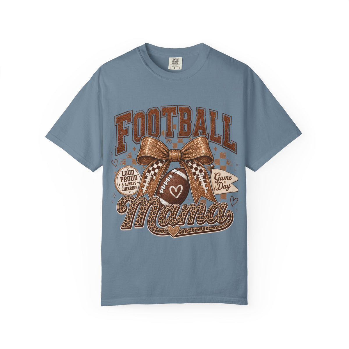 Football Mama T-Shirt – Game Day Mom Graphic Tee