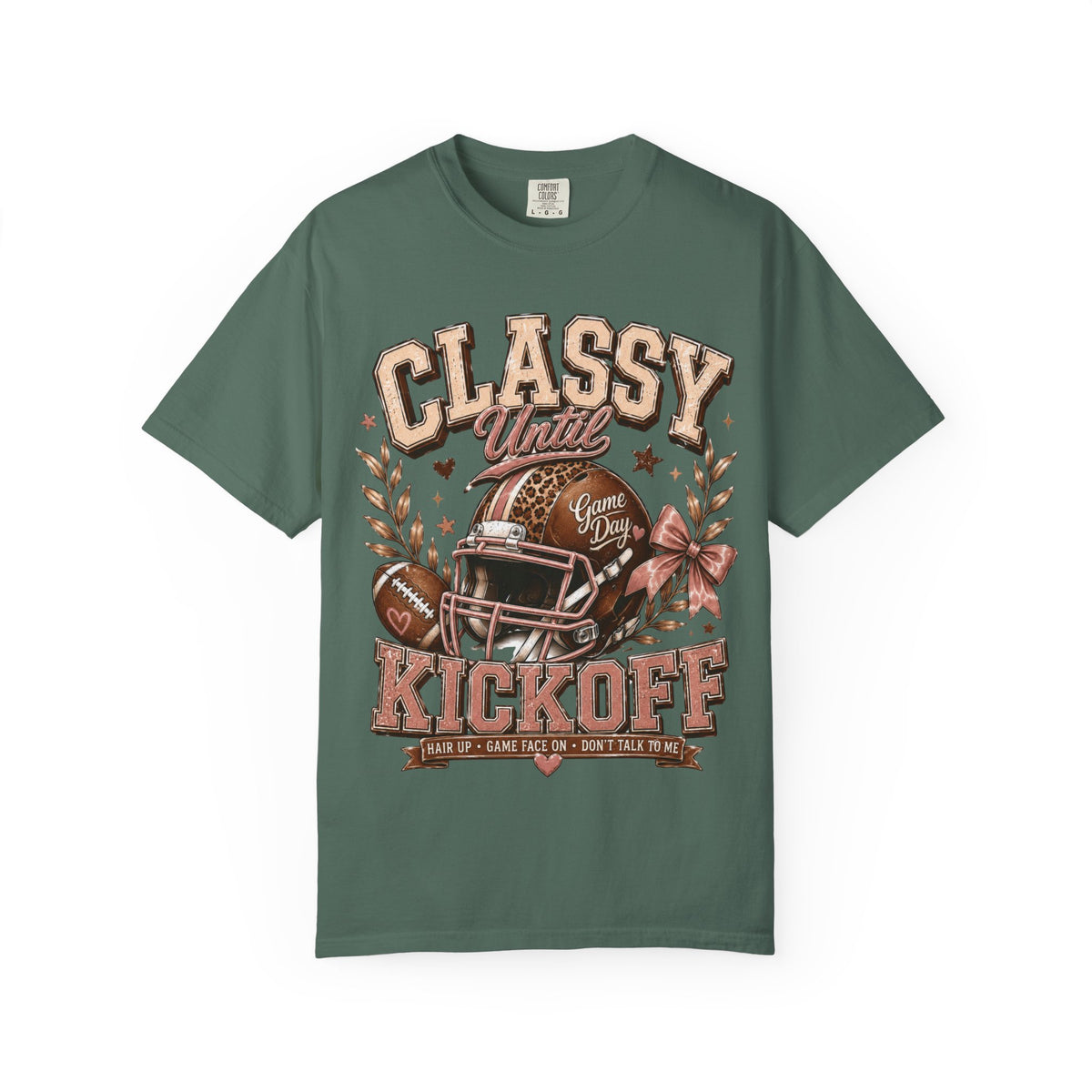 Classy Kickoff Football T-Shirt
