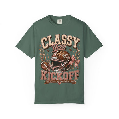 Classy Kickoff Football T-Shirt