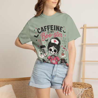 Caffeine Is My Boo-ster Halloween T-Shirt