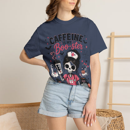 Caffeine Is My Boo-ster Halloween T-Shirt