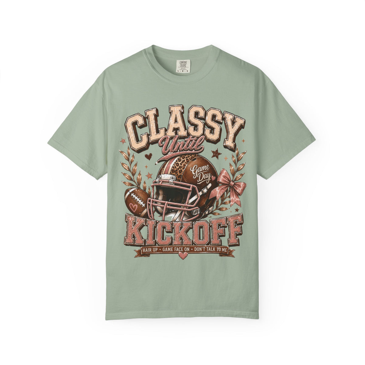 Classy Kickoff Football T-Shirt