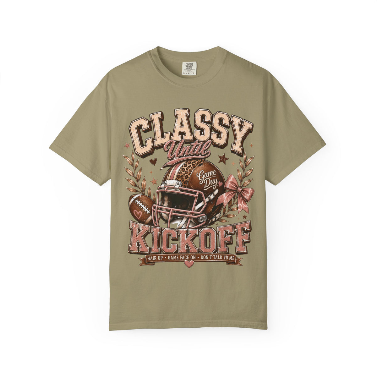 Classy Kickoff Football T-Shirt