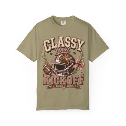 Classy Kickoff Football T-Shirt