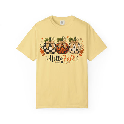 Hello Fall Pumpkin T-Shirt