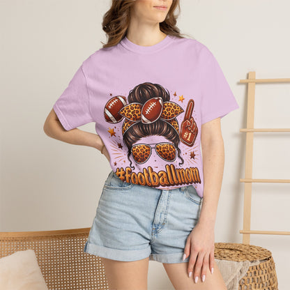 Football Mom T-Shirt — #FootballMom Graphic Tee for Game Day
