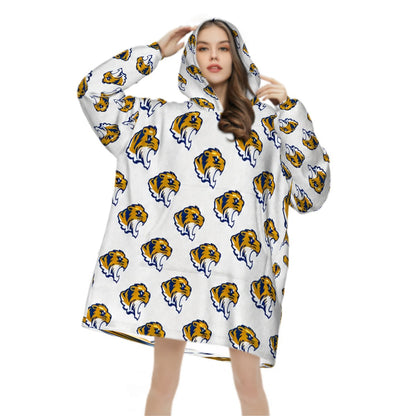 Adult Blanket Hoodie Customized to your school