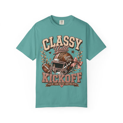 Classy Kickoff Football T-Shirt