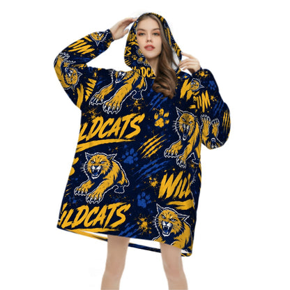 Adult Blanket Hoodie Customized to school